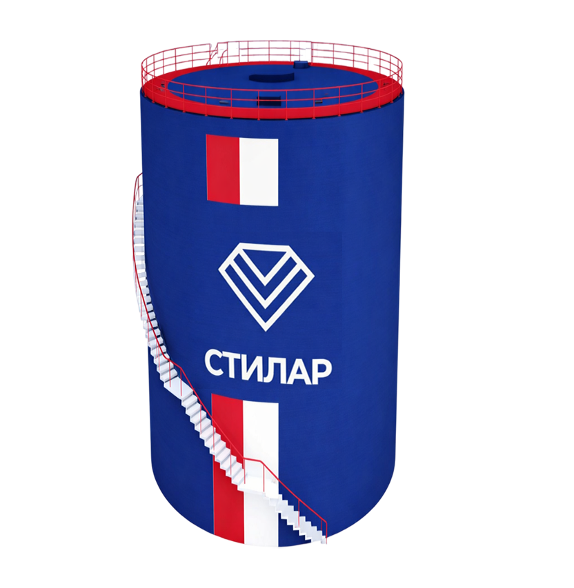Цельносварной резервуар РВС для спирта 10 м³ от завода-производителя